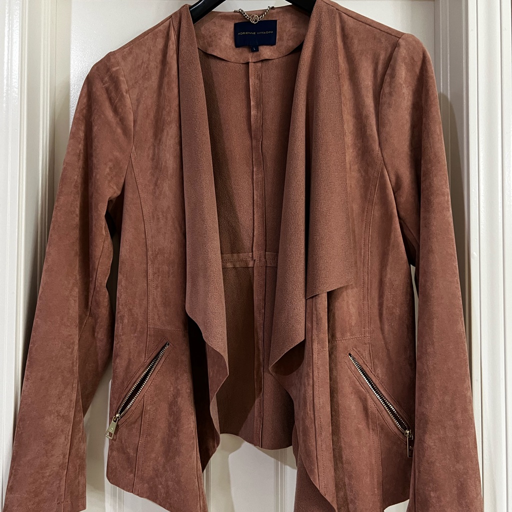 Adrienne Vittadini Brown Jacket